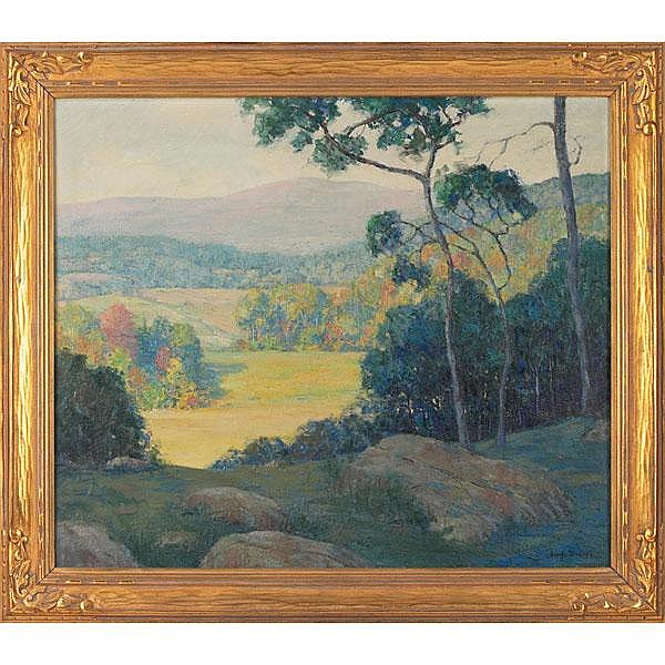 george william dinckel american 1891 1976 summerlandscape · Toomey & Co. Auctioneers · 2011-03-06 George William Dinckel comparable auction result: george william dinckel american 1891 1976 summerlandscape