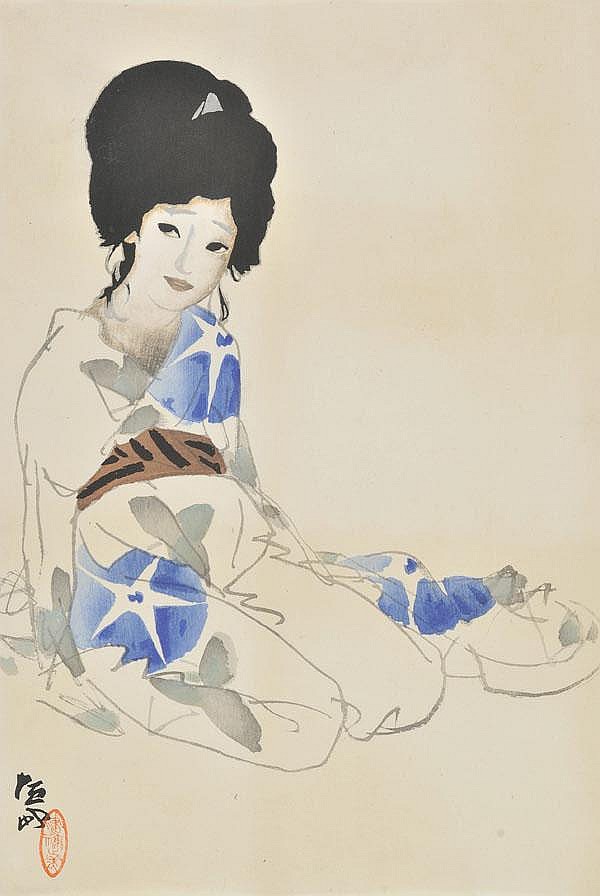 japanese prints · Dominic Winter Auctions · 2011-04-07 Tsunetomi Kitano comparable auction result: japanese prints