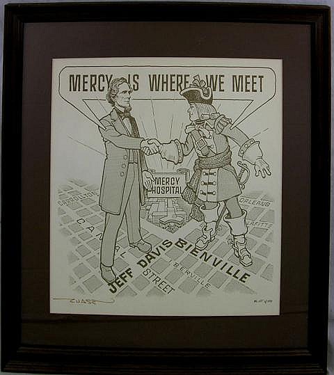 john chase mercy is where we meet print · Crescent City Auction Gallery · 2011-04-09 John Chase comparable auction result: john chase mercy is where we meet print