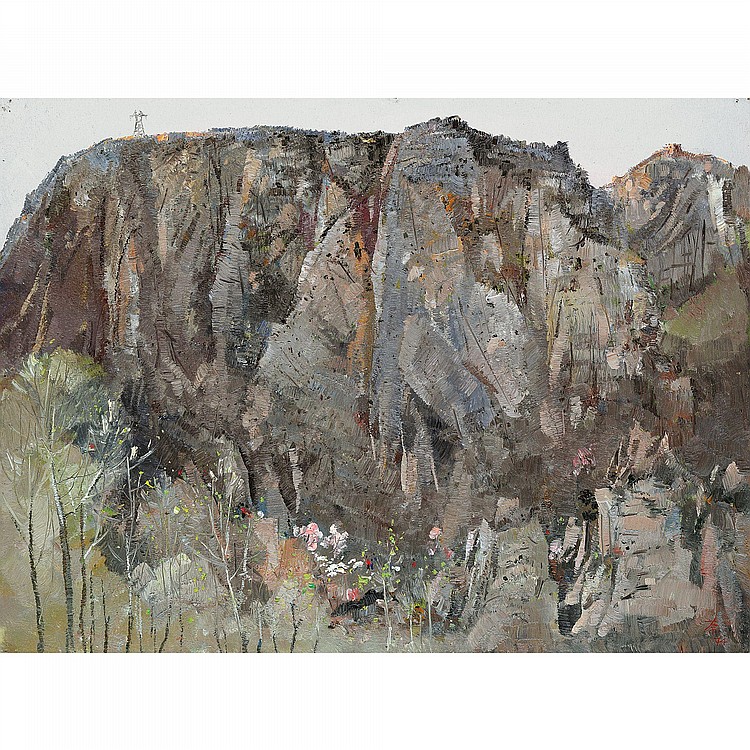 Wu Guanzhong comparable sale