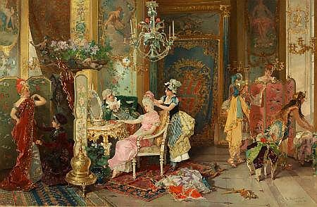 Luis Alvarez Catalá comparable auction result: luis alvarez catal spanish 1836 1901 the costume ba