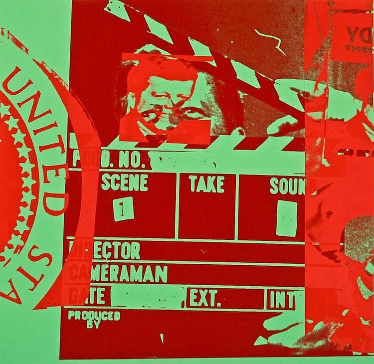 Andy Warhol, Flash - November 22, 1963, screenprint sold by Fuller's Fine Art Auctions, lot 139 — auction record photograph