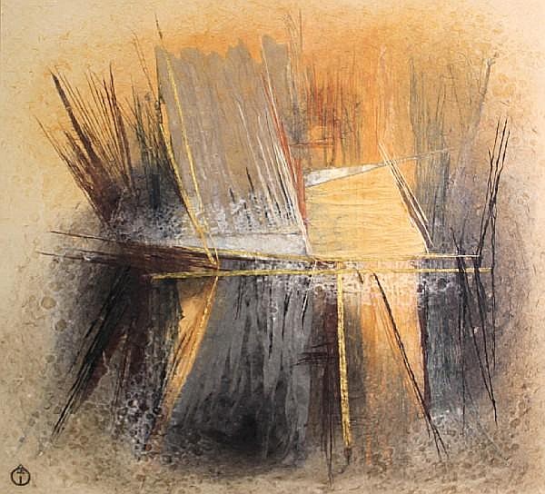 Masayoshi Kasugai comparable auction result: masayoshi kasugai japanese born 1921 the new road 34 x 35 1 4in