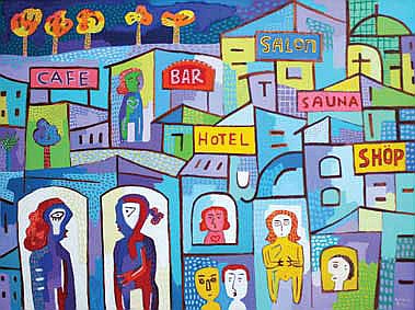 Faizal (b. Solo, C. Java, 1965)The Night comparable sale