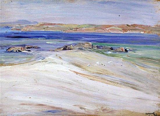 William Mervyn Glass comparable auction result: william mervyn glass 1885 1965 coastal landscape 9 x 12 5in