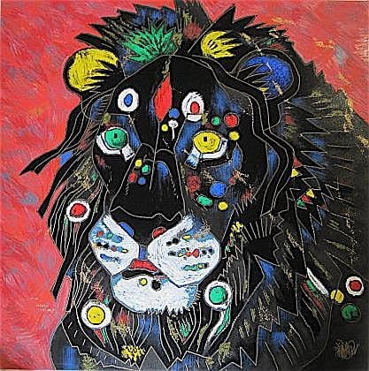 TIE FENG JIANG SERIGRAPH (China, born 1938, sold by O'Gallerie, lot 754 — auction record photograph