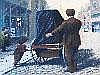 Seerey Lester comparable auction result: seerey lester b 1946 pastel street scene with