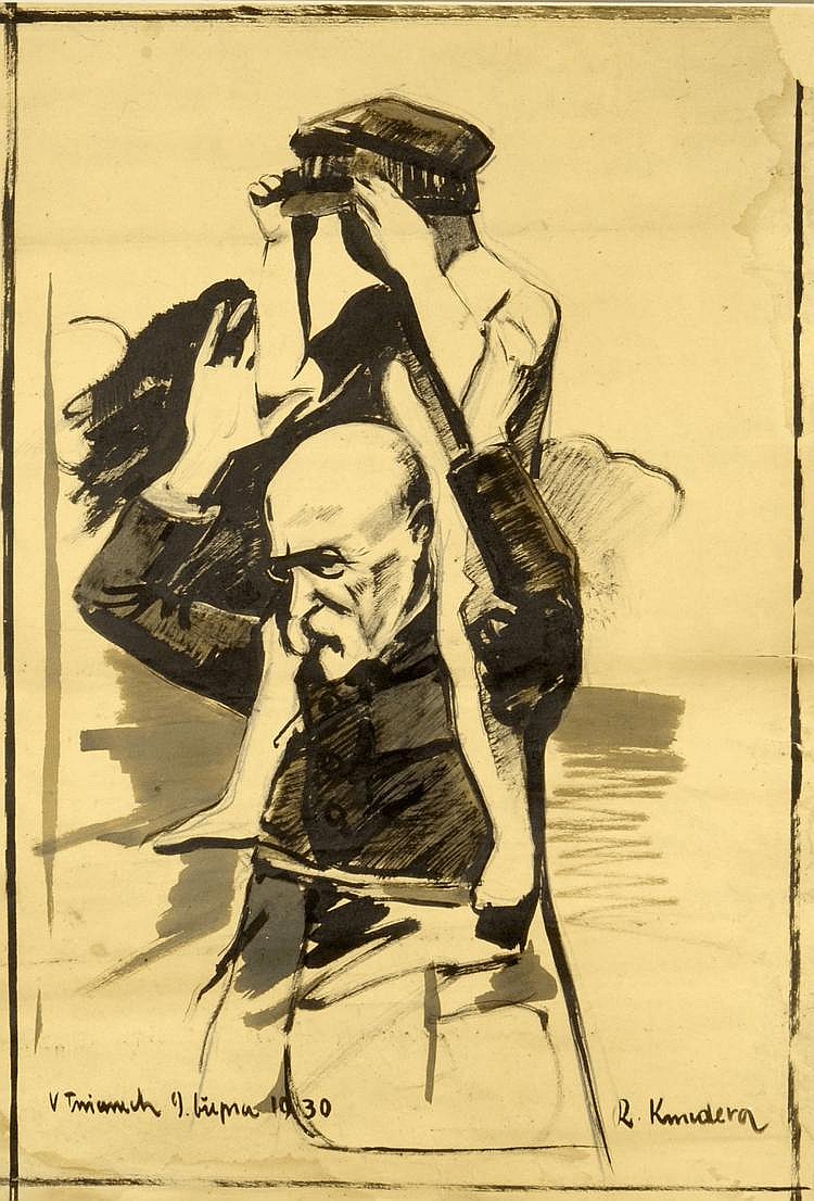 Rudolf Kundera comparable auction result: rudolf kundera 1911 2005 president masaryk
