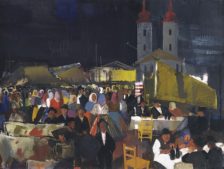 Vilmos Aba-Novák comparable auction result: vilmos aba nov k