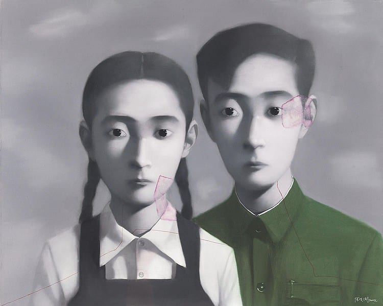 Zhang Xiaogang comparable sale