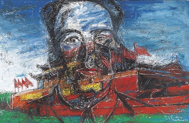 Zeng Fanzhi comparable sale