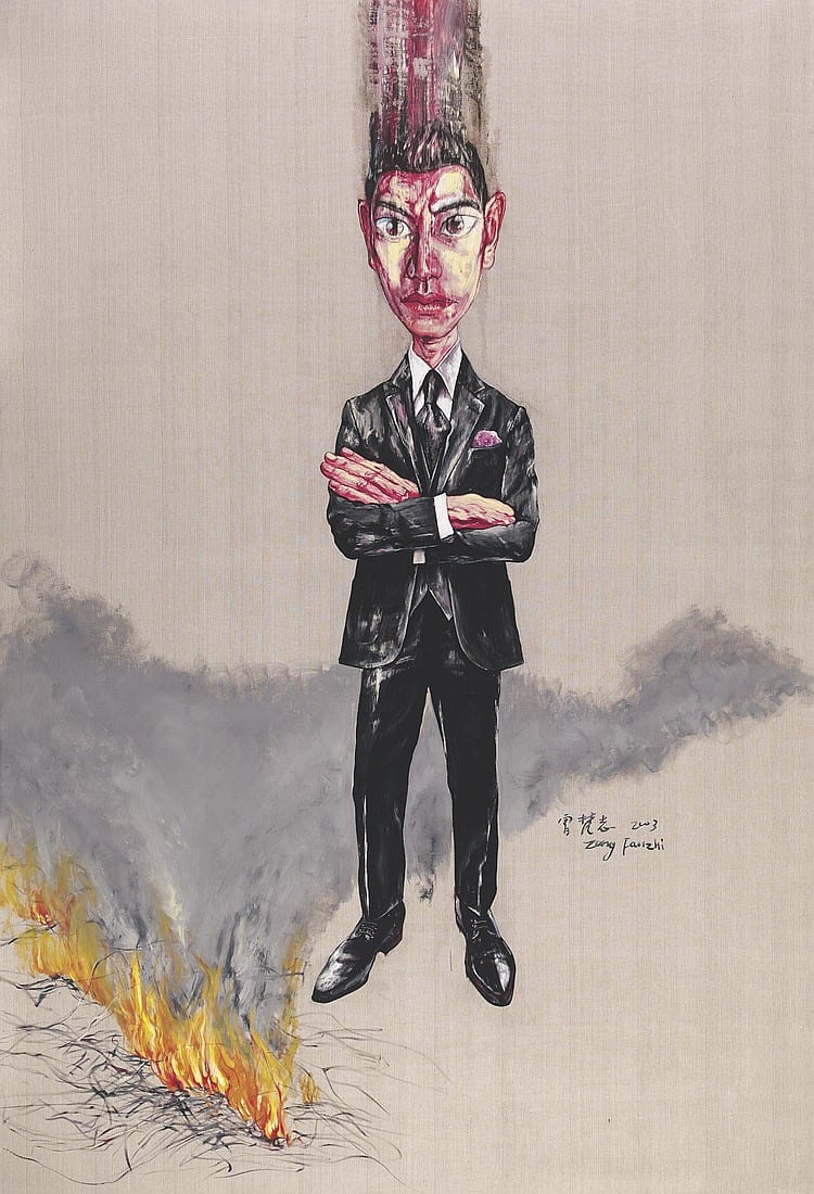 Zeng Fanzhi comparable sale