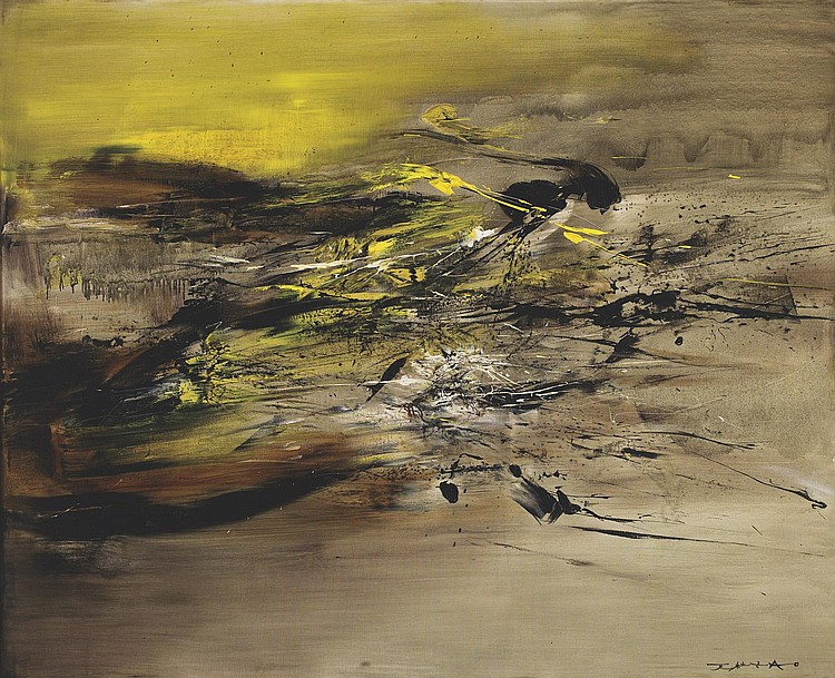 Zao Wou-Ki comparable sale