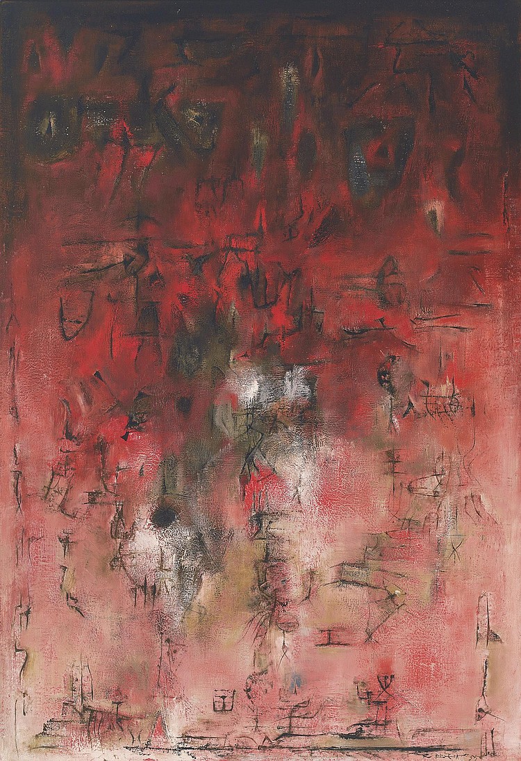 Zao Wou-Ki comparable sale