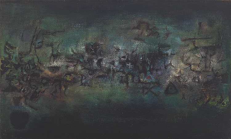 Zao Wou-Ki comparable sale