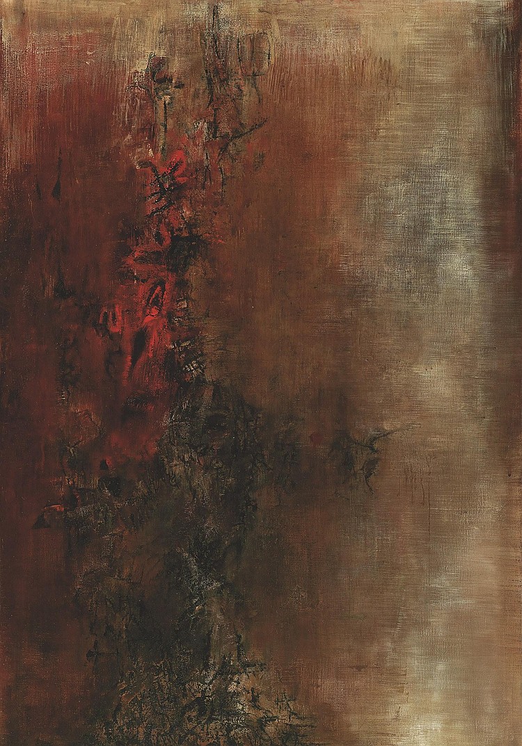 Zao Wou-Ki comparable sale