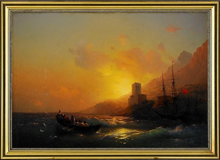 Ivan Konstantinovich Aivazovsky, 1817-1900 comparable sale