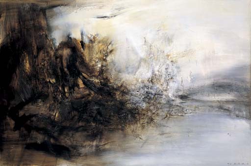 Zao Wou-Ki comparable sale