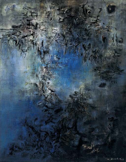 Zao Wou-Ki comparable sale