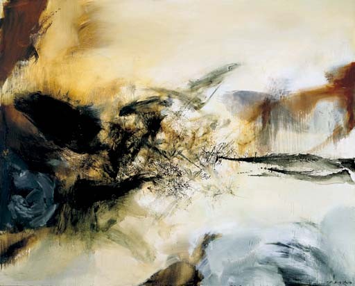 Zao Wou-Ki comparable sale