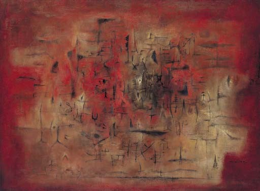 Zao Wou-Ki comparable sale