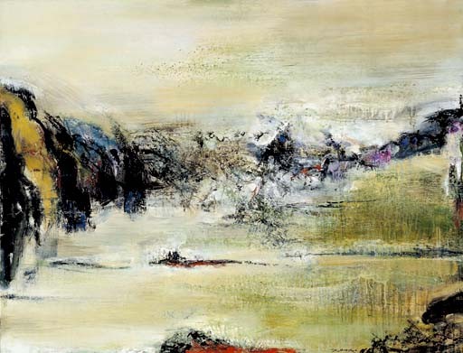 Zao Wou-Ki comparable sale