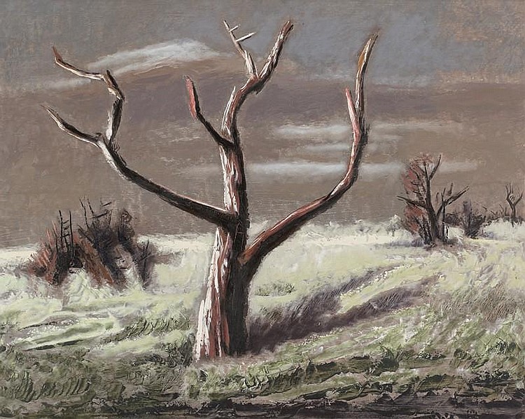 William Lester comparable auction result: william lester 1910 1991 mesquite tree oil