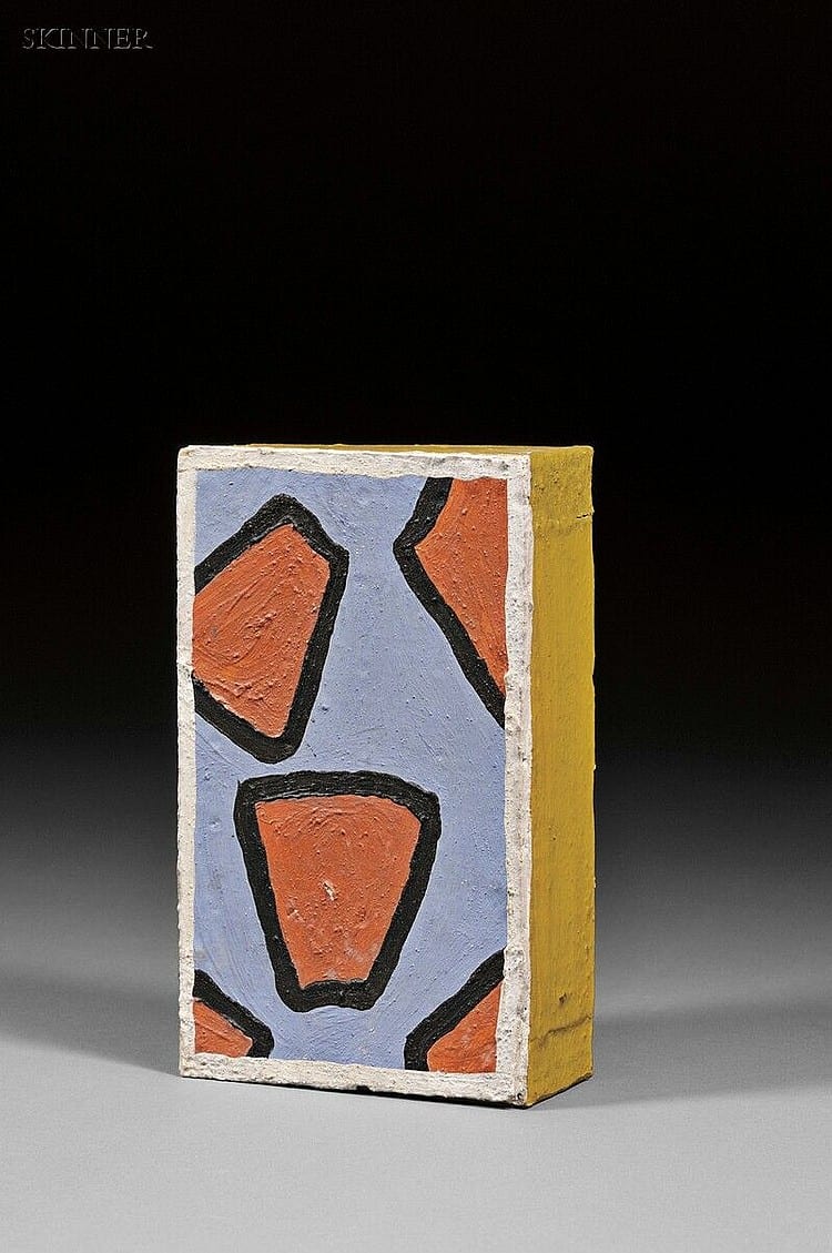 Lawrence Charles Weiner comparable auction result: lawrence charles weiner american b 1942 untitled red wheels with yellow border c 1963 unsigned condition surface grime pr