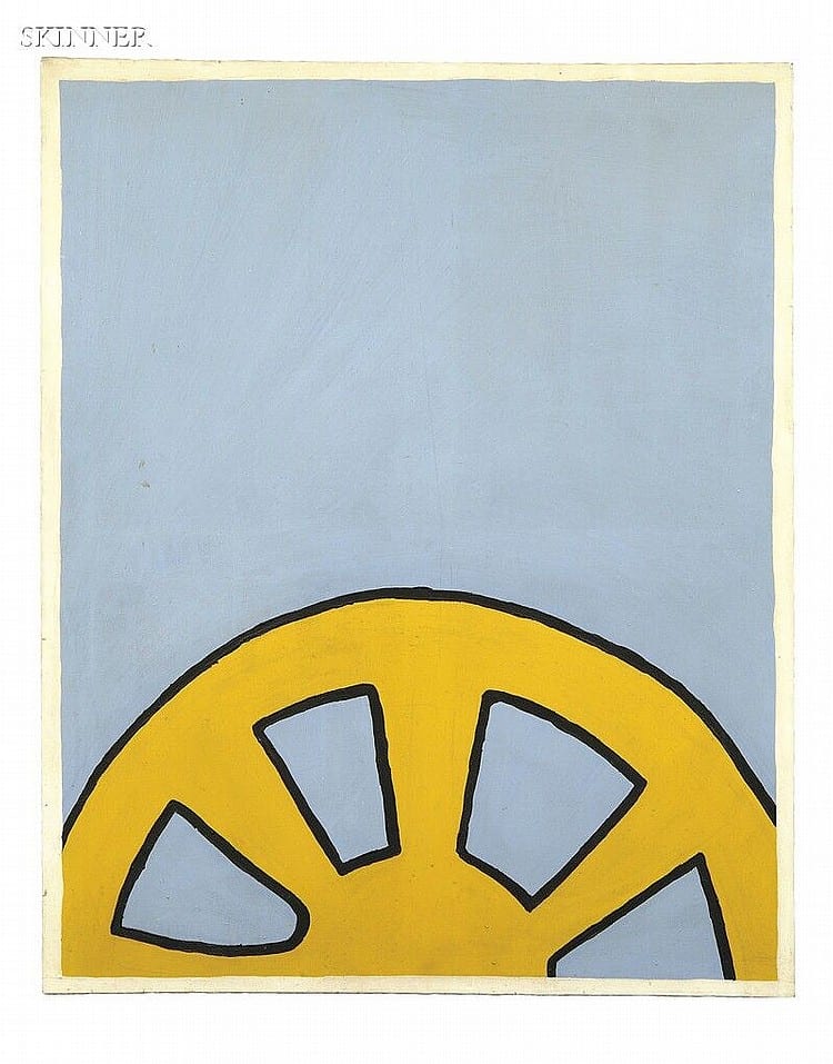 Lawrence Charles Weiner comparable auction result: lawrence charles weiner american b 1942 wheelwright c 1963 signed and titled l weiner on the reverse condition minor s