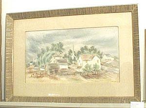 Albert William Heckman comparable auction result: albert william heckman american 1893 1971 landscape