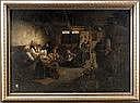 Daniel Israel comparable auction result: daniel israel kaffeehausszene
