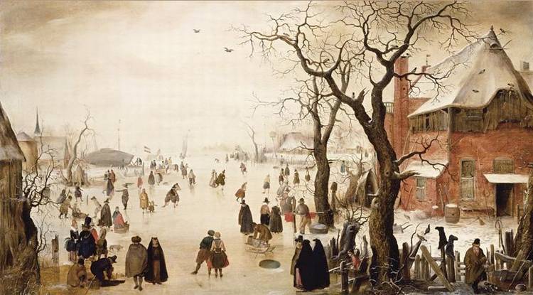 * Hendrick Avercamp Amsterdam 1585 - 1634 KAMPEN comparable sale
