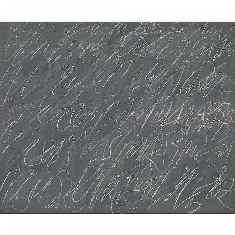 CY  TWOMBLY comparable sale