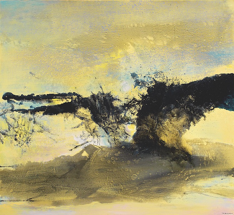 Zao Wou-Ki comparable sale