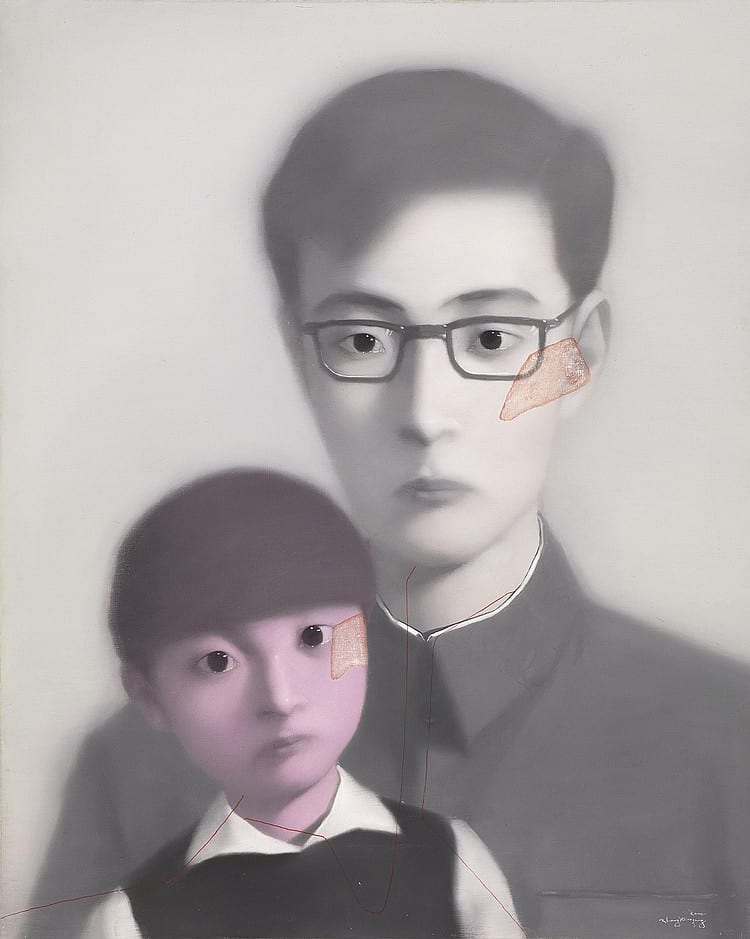 Zhang Xiaogang comparable sale
