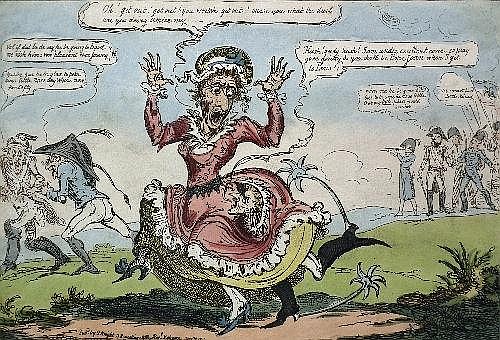 George Cruickshank comparable auction result: a small collection of early 19th century coloured