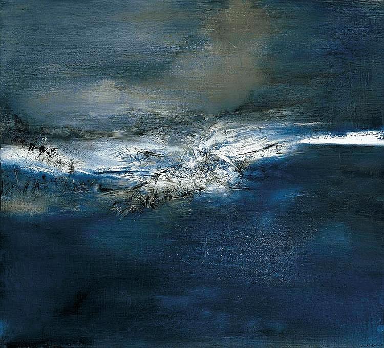 ZAO Wou-ki (Chinese-French, b. 1921) 27.8.84 1984 comparable sale