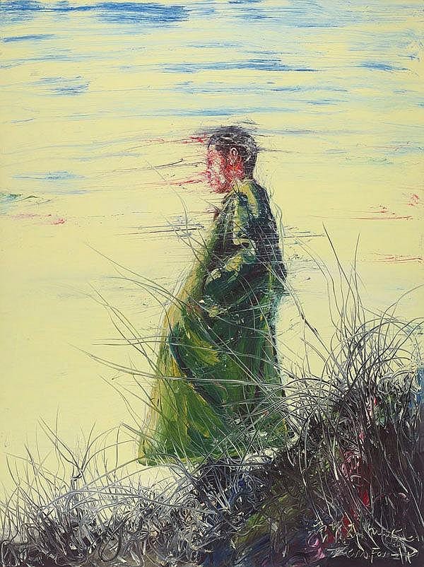 ZENG Fanzhi (Chinese, b. 1964) Sky 2005 Oil on comparable sale