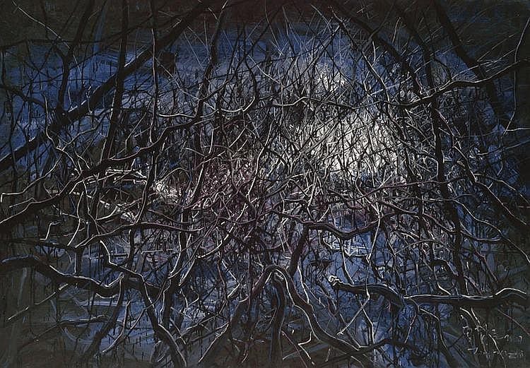 Fanzhi Zeng comparable auction result: zeng fanzhi chinese b 1964 grass series 2007