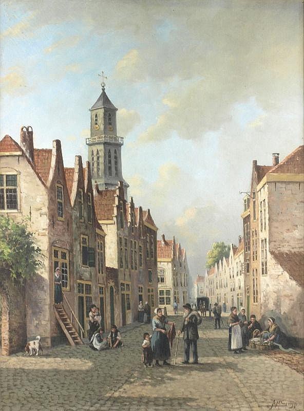 Adriaan Marinus Geyp comparable auction result: adriaan marinus geyp 1855 1926