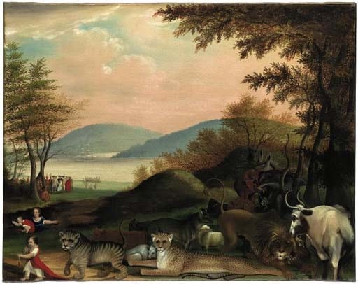 Edward Hicks (1780-1849), 1849 comparable sale