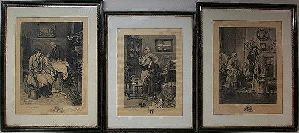 James Dobie comparable auction result: james dobie after w dendy sadler lithographs