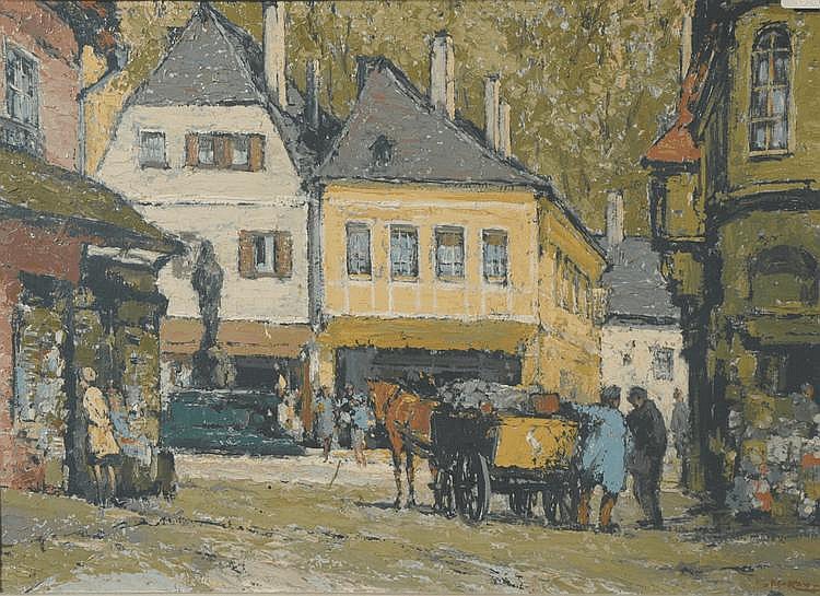 Eric Bruce McKay comparable auction result: eric bruce mckay b 1907 old portugal oils on