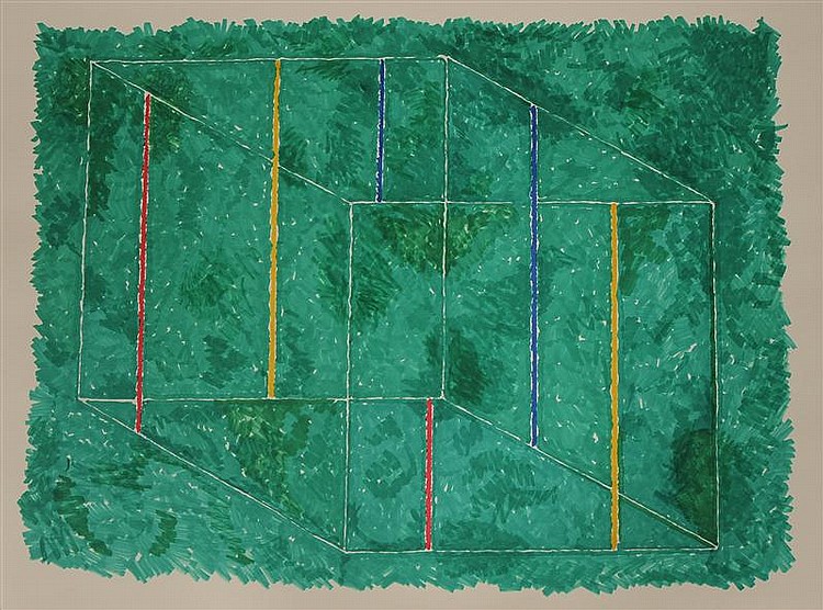 Patrick Ireland comparable auction result: patrick ireland b 1934 four works