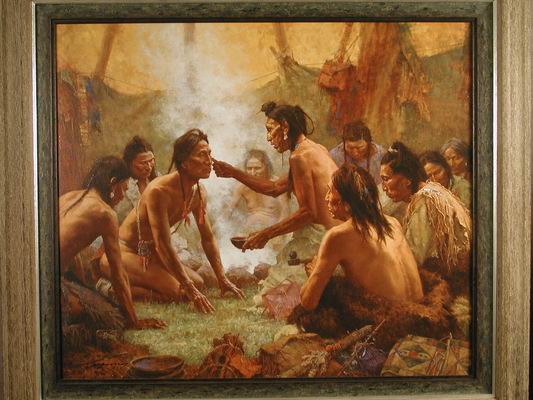 TEXTURED GICLEE PRINT ON CANVAS sold by Thomaston Place Auction Galleries, lot 111 — auction record photograph
