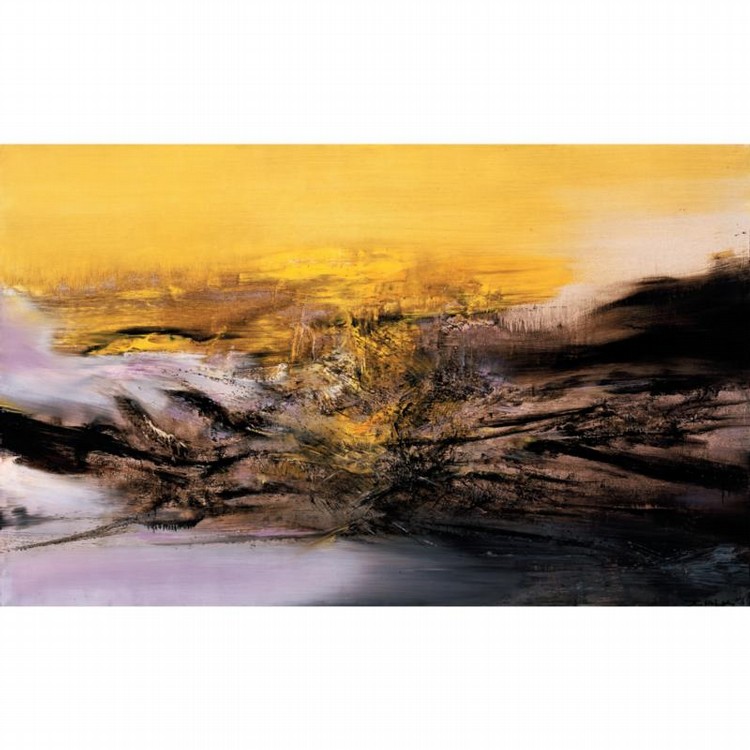 Zhao Wuji (ZAO WOU-KI) B. 1921 comparable sale
