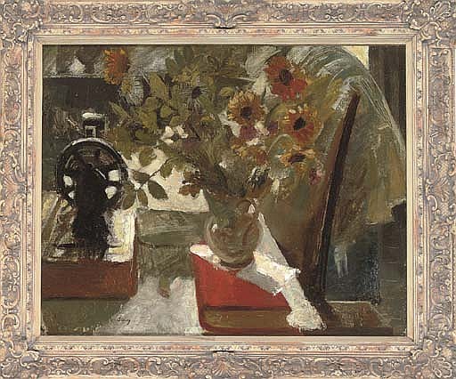 The sewing machine sold by Christie's, lot 1253 — auction record photograph
