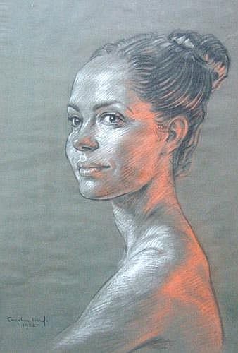 Stephen Thomas Ward comparable auction result: stephen thomas ward 1912 1963 portrait of a