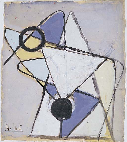 Mario Nuti comparable auction result: senza titolo