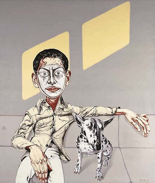 Zeng Fanzhi (Born in 1964) comparable sale